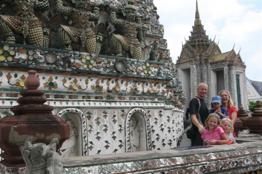 Door Maaike gemaakte foto bij de Wat Arun